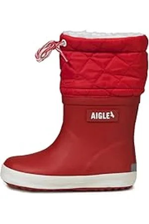 Aigle Giboulee 2 Botte de Pluie, Rouge/Blanc, 26 EU