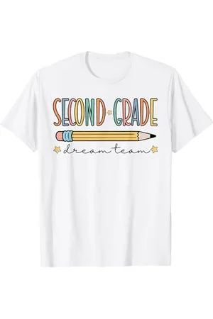 BACK TO SCHOOL Étudiant enseignant de deuxième année Dream Team Retro Rentrée T-Shirt