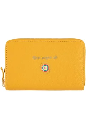DRAEGER PARIS 1886 DRAEGER Paris - Portefeuille - Mon Rayon de - 15 x 2,5 x 9,5 cm - Jaune - Zippé - Accessoire, Mode, Fashion, Tendance - Idée Cadeau Amis, Famille, Fête des Mères, Copine