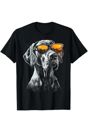 DogtastiQ Lunettes de soleil motif dogue allemand T-Shirt
