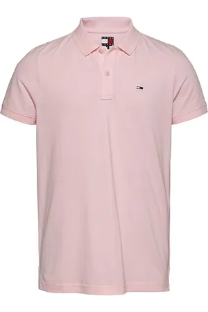 Tommy Hilfiger Homme Polo Manches Courtes Slim Placket Slim Fit, Rose (Precious Pink), L