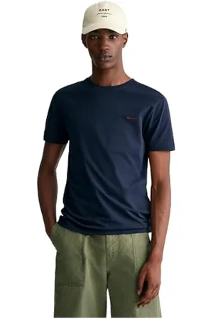 GANT T- Shirt contrasté avec Logo SS, , XXXL Homme