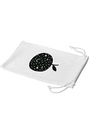 Bonamaison Imprimé Numériquement Lunettes Étui avec Cordon ​de Serrage, 100% Coton, Sac Lunettes, Pochette à Lunettes, 1 Pièce, Taille: 11x19 Cm