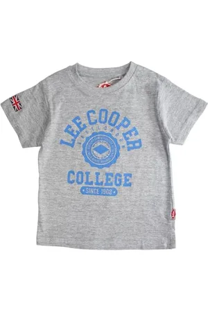 Lee T-Shirt Garçon - Haut Manches Courtes - Coton, Polyester - - 4 Ans