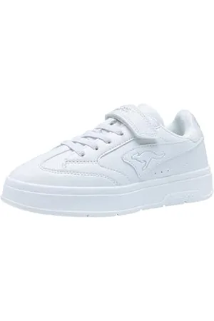 KangaROOS K-gk Ready Ev Basket, Blanc/Argent, 36 EU
