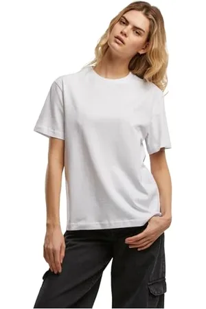 Build Your Brand T- Shirt Quotidien pour Femme, Blanc, 5XL