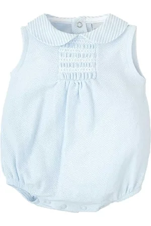 BABIDU Pelele de Bebé Sin Mangas Con Cuello Bebe Barboteuse, , 9 Mois Mixte bébé