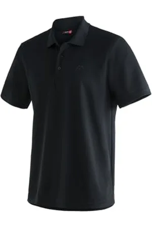 Maier Sports Ulrich, Polo Homme Polo piqué léger Fonctionnel pour la randonnée et Les Loisirs, Technologie dryprotec, Respirant, Puce NFC pour Un Recyclage Facile, , M