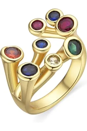 Luxenter Bague avec laque noire finition 18 carats - Yter, Métal, Aucune pierre précieuse