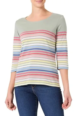 Armor.lux Marinière légère 10 Couleurs à Manches 3/4 et col Bateau Femme Sweater