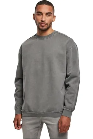 Urban classics Heavy Terry Garment Dye Crew Maillot de survêtement, , XXL Homme