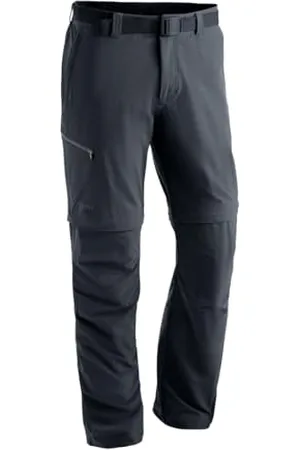 Maier Sports Tajo 2, Pantalon de randonnée pour homme, Pantalon outdoor déperlant pour le trekking et la randonnée, Fonction zip-off pratique, Sans PFC, MSTRETCH pro 4 et Dryprotec, , 50 (W33/L32)