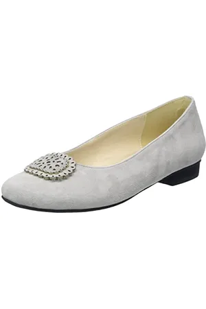 Hirschkogel by Andrea Conti Ballerine pour Femme, Gris, 40 EU