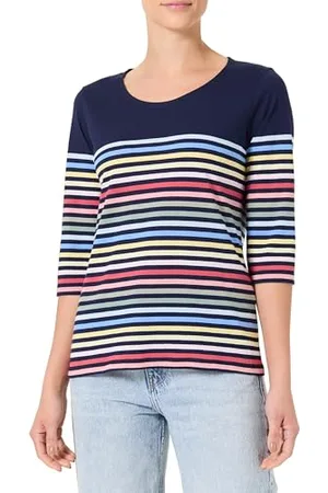 Armor.lux Marinière légère 10 Couleurs à Manches 3/4 et col Bateau Femme Sweater