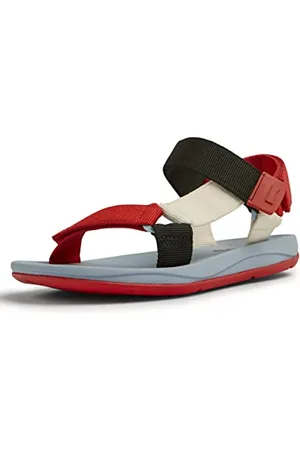 Camper Homme Match K100539 Sandales à Bride en T, Multicolore 018, 43 EU