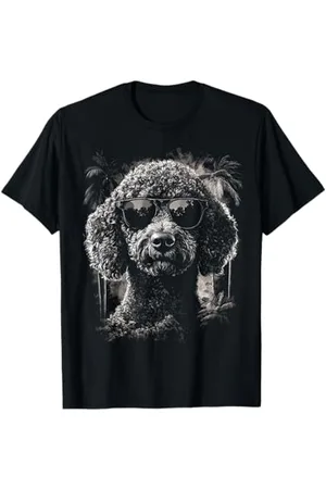 DogtastiQ Curly Coated Retriever Dog Lunettes de soleil Curly Coated Retriever T-Shirt