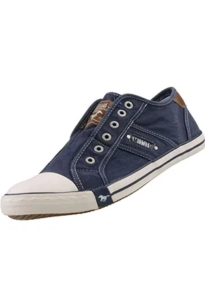 Mustang Homme 4132-301-820 Sneakers Basses, Bleu (Navy 820), 41 EU