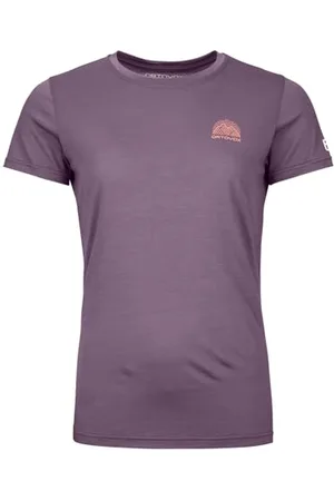 ORTOVOX 120 Cool Tec MTN Stripe TS W T-Shirt Unisexe pour Adulte