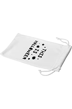 Bonamaison Imprimé Numériquement Lunettes Étui avec Cordon ​de Serrage, 100% Coton, Sac Lunettes, Pochette à Lunettes, 1 Pièce, Taille: 11x19 Cm