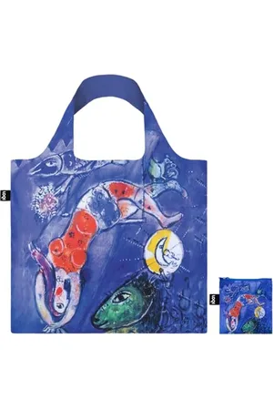 Loqi MARC CHAGALL The Blue Circus Sac recyclé, , 50 x 42 cm, Contemporain