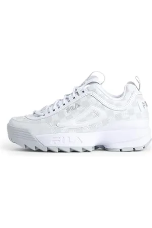 Fila Femme Disruptor F WMN Basket, Blanc/Argent, 37 EU