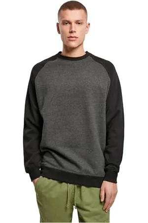 Build Your Brand Raglan Crewneck Pull-Over pour des Hommes, , XL