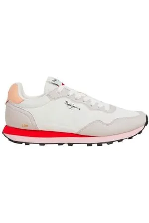 Pepe Jeans Natch Basic W, Baskets Femme, Blanc (Blanc), 8