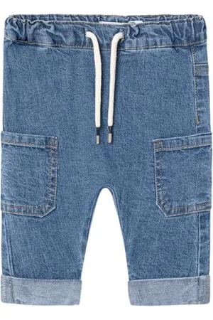 NAME IT Nbmben 3450-li H Jean en Forme de U, , 6 Mois Bébé garçon