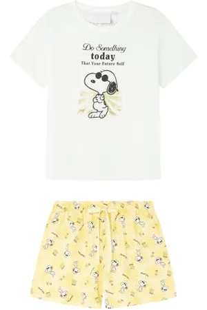 Women secret Short Pyjama Multilicense Happy Snoopy, , XXL Femme