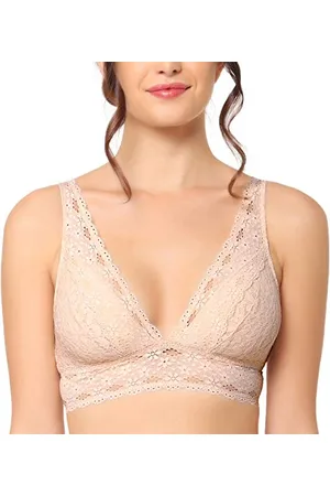 Wacoal Bralette à Bonnets Souples en Dentelle Halo Soutien-Gorge, Opaque, , 68 Femme