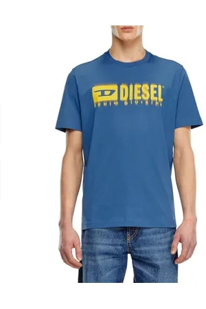 Diesel _T-Adjust-Q7 Maglietta_Shirt_Bleu_XXL