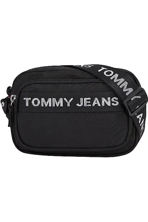 Tommy Hilfiger Femme Sac à Bandoulière Essentials Petit, Multicolore (Black), Taille Unique