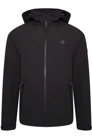 Dare 2B Mens Switch Out Veste Homme randonnée Imperméable & respirante Tissu recyclé, 2 poches basses zippées déperlantes et capuche réglable - veste trekking et marche