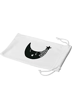 Bonamaison Imprimé Numériquement Lunettes Étui avec Cordon ​de Serrage, 100% Coton, Sac Lunettes, Pochette à Lunettes, 1 Pièce, Taille: 11x19 Cm