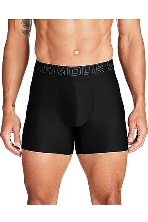 Under Armour Performance Tech Boxerjock Lot de 1 Boxer 15,2 cm, Noir uni Principal, Taille 2XL