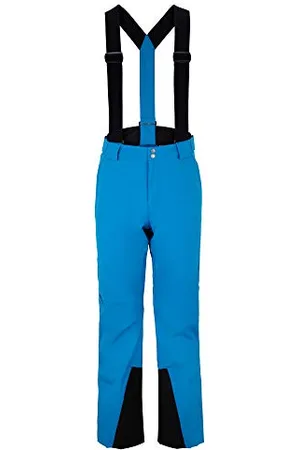 Ziener Pantalon de Ski TAGA pour Homme - Respirant, imperméable, Bleu Persian (Taille Courte), 27