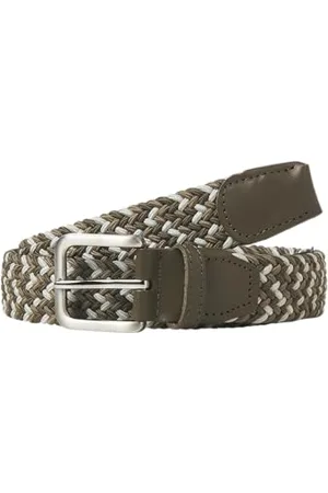 JACK & JONES Jacspring Noos Ceinture tissée tressée, , 95 Homme