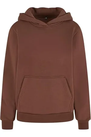 Build Your Brand By289-ladies Fluffy Hoody Sweat-Shirt à Capuche, , S Femme