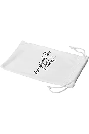 Bonamaison Imprimé Numériquement Lunettes Étui avec Cordon ​de Serrage, 100% Coton, Sac Lunettes, Pochette à Lunettes, 1 Pièce, Taille: 11x19 Cm