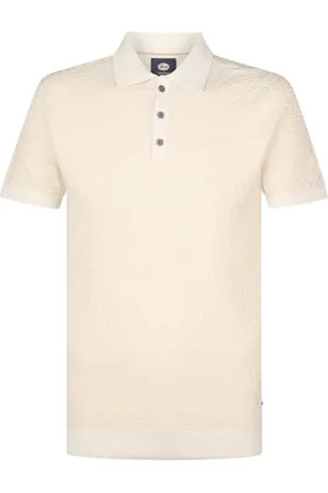 Petrol Industries Men Knitwear Polo M-1050-KWC206 Seashell S