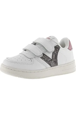 victoria Basket Basse Tiempo Effet Cuir & Pièces en Contraste & Scratch 1124106 pour Filles 21