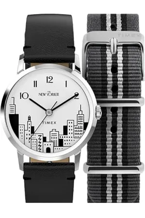 Timex Montre Mécanique Analogique pour Hommes New Yorker Marlin