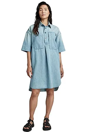 G-Star Femme Robe-chemise Denim, , L