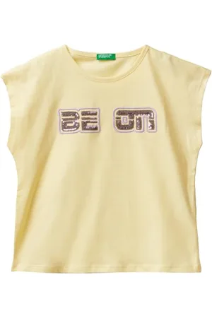 Benetton T- Shirt 3i1xc10j8, , 130 cm Fille
