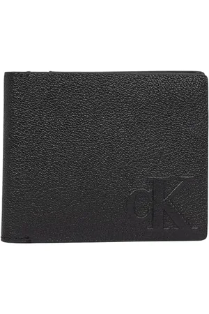 Calvin Klein Jeans Logo Emboss Bifold W/Coin Portefeuille Double pli Homme, , OS