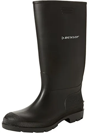 Dunlop Bottes en Caoutchouc pour Homme, 380 PP, Noir, 46 EU, Noir, 46 EU