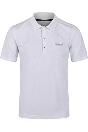 Regatta Polo Technique Sport Maverick V Léger, Respirant et Sèche Rapidement T-Shirts/Polos/Vests Homme White FR: 3XL (Taille Fabricant: XXXL)