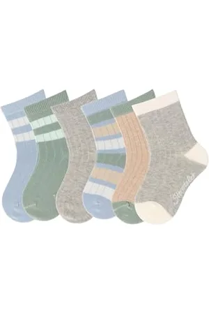 Sterntaler Lot de 6 Chaussettes côtelées, , 27/30 Garçon