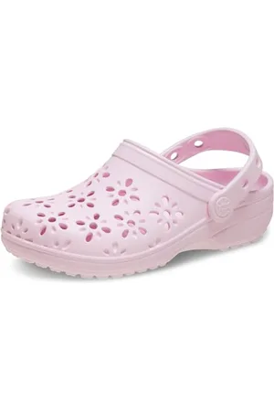Crocs Classic Floral Cut Out Clog T Sabot Mixte Enfant, , 22/23 EU