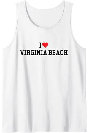 Graphic Club Inc. Virginia Beach - I Love Virginia Beach - Classique Débardeur